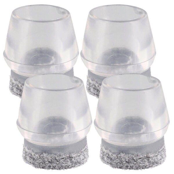 WAGNER® design yourself EH 0555 Stuhlbeinkappen Kunststoff Ø 1,4-1,7 cm, 4 St.
