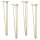 WAGNER® design yourself HAIRPIN ST 8275 Tischbeine gold , 4 St.
