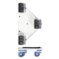 WAGNER® design yourself Transportroller MM 1199 schwarz 17,0 x 23,0 x 5,0 cm bis 250,0 kg
