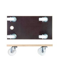 WAGNER® design yourself Transportroller MAXGRIP Power MM 1143 braun 30,0 x 57,5 x 15,0 cm bis 500,0 kg