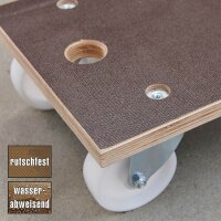 WAGNER® design yourself Transportroller MAXGRIP Power MM 1143 braun 30,0 x 57,5 x 15,0 cm bis 500,0 kg