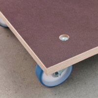 WAGNER® design yourself Transportroller MAXGRIP Power MM 1145 braun 49,0 x 59,0 x 15,0 cm bis 500,0 kg