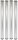 WAGNER® design yourself TENO ST 3392 Tischbeine grau , 4 St.