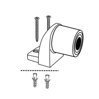 WAGNER® design yourself EH 5001 Türstopper Zinkdruckguss und Kunststoff