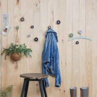 WAGNER® design yourself Garderobenhaken DOT GH 0214 mit 1 Haken grau, 1 St.