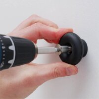 WAGNER® design yourself Garderobenhaken DOT GH 0214 mit 1 Haken grau, 1 St.