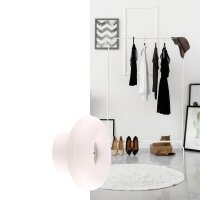 WAGNER® design yourself Garderobenhaken DOT GH 0214 mit 1 Haken grau, 1 St.