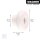 WAGNER® design yourself Garderobenhaken DOT GH 0214 mit 1 Haken grau, 1 St.