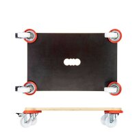 WAGNER® design yourself Transportroller MAXIGRIP Protect MM 1370 BIG braun 40,0 x 60,0 x 12,3 cm bis 200,0 kg