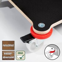 WAGNER® design yourself Transportroller MAXIGRIP Protect MM 1370 BIG braun 40,0 x 60,0 x 12,3 cm bis 200,0 kg