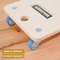 WAGNER® design yourself Transportroller MM 1353 birke 29,0 x 29,0 x 8,6 cm bis 250,0 kg