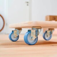 WAGNER® design yourself Transportroller MM 1353 birke 29,0 x 29,0 x 8,6 cm bis 250,0 kg