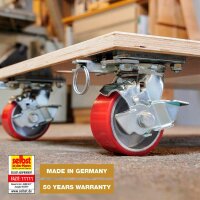 WAGNER® design yourself Transportroller MAXGRIP Heavy Duty MM 1348 braun 59,0 x 78,0 x 16,0 cm bis 1000,0 kg