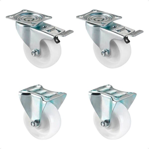 WAGNER® design yourself Transportgeräte-Lenkrolle MM 0075 weiß