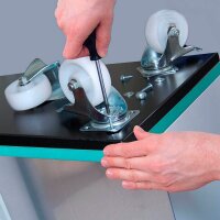 WAGNER® design yourself Transportgeräte-Lenkrolle MM 0075 weiß
