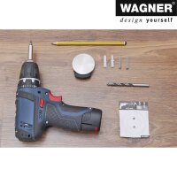 WAGNER® design yourself EH 5111 Türstopper Zinkdruckguss, Kautschuk Ø 5,0 cm