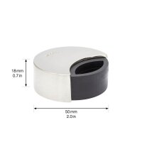 WAGNER® design yourself EH 5151 Türstopper Zinkdruckguss, Kautschuk Ø 5,0 cm