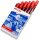 edding 300 Permanentmarker rot 1,5 - 3,0 mm, 10 St.