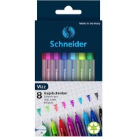 Schneider Kugelschreiber Vizz M farbsortiert,...