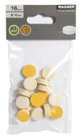 WAGNER® design yourself EH 1216 Filzgleiter Stoff Ø 1,5 cm, 16 St.