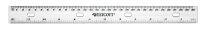 WESTCOTT Lineal 31,0 cm, transparent