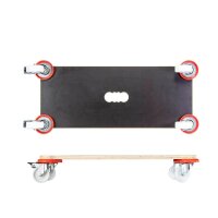 WAGNER® design yourself Transportroller MAXIGRIP Protect MM 1365 BASIC braun 31,0 x 71,0 x 12,3 cm bis 200,0 kg