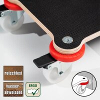 WAGNER® design yourself Transportroller MAXIGRIP Protect MM 1365 BASIC braun 31,0 x 71,0 x 12,3 cm bis 200,0 kg