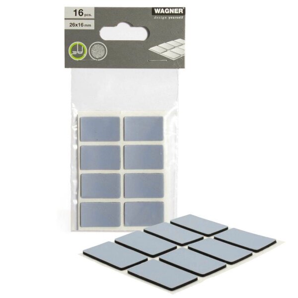 WAGNER® design yourself EH 1126 PFTE-Gleiter Kunststoff, 16 St.