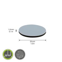 WAGNER® design yourself EH 1125 PFTE-Gleiter Kunststoff Ø 2,5 cm, 12 St.