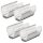 WAGNER® design yourself EH 0692 Klemmschalengleiter Kunststoff Ø 1,9 cm, 4 St.
