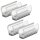 WAGNER® design yourself EH 0691 Klemmschalengleiter Kunststoff Ø 1,6 cm, 4 St.