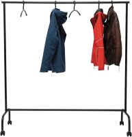 MAUL Rollgarderobe Limbo 9421190 schwarz Metall 151,0/220,0 x 156,0 cm, 1 St.
