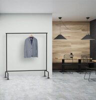 MAUL Rollgarderobe Limbo 9421190 schwarz Metall 151,0/220,0 x 156,0 cm, 1 St.
