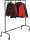 MAUL Rollgarderobe Limbo 9421190 schwarz Metall 151,0/220,0 x 156,0 cm, 1 St.