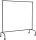MAUL Rollgarderobe Limbo 9421190 schwarz Metall 151,0/220,0 x 156,0 cm, 1 St.