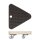 WAGNER® design yourself Transportroller MM 1314 braun 14,0 x 14,0 x 4,3 cm bis 100,0 kg