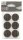 WAGNER® design yourself EH 0128 Anti-Rutsch-Pads Stoff Ø 2,8 cm, 12 St.