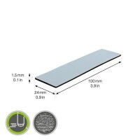 WAGNER® design yourself EH 1211 PFTE-Gleiter Kunststoff, 4 St.