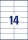 AVERY Zweckform Etiketten 3477 weiß 105,0 x 41,0 mm, 100 Blatt