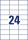 AVERY Zweckform Etiketten 3474 weiß 70,0 x 37,0 mm, 100 Blatt