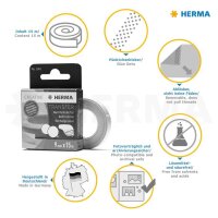 HERMA Nachfüllkassette für Kleberoller Klebebiene® wieder ablösbar, 1 St.