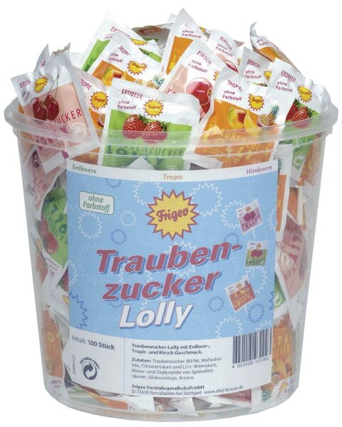 Frigeo Traubenzucker, 100 St.