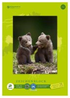 Edition Dürer Zeichenblock green DIN A3 100 g/qm, 18 Blatt, 1 Block