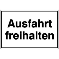 SafetyMarking® Hinweisschild "Ausfahrt...