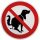 SafetyMarking® Verbotsschild "Hier kein Hundeklo" rund 20,0 cm, 1 St.
