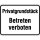 SafetyMarking® Hinweisschild "Betreten verboten" rechteck 33,0 x 25,0 cm, 1 St.