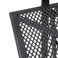greemotion Balkonhängetisch rechteckig Stahl grau 60,0 x 40,0 x 56,0 cm, 1 St.