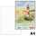 herlitz Aquarellblock DIN A4 150 g/qm, 20 Blatt, 1 Block