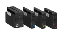 edding EDD-426 schwarz, cyan, magenta, gelb Druckerpatronen kompatibel zu HP 932XL + 933XL (C2P42AE), 4er-Set