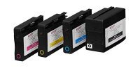 edding EDD-426 schwarz, cyan, magenta, gelb Druckerpatronen kompatibel zu HP 932XL + 933XL (C2P42AE), 4er-Set